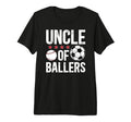 Mens Uncle Ballers Soccer Baseball T-Shirt - Fun Novelty Design for Adults - T-Shirt, Sweatshirt, Hoodie