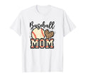 Baseball Mom Softball Mama Leopard T-Shirt - Novelty Apparel Men Women - T-Shirt, Sweatshirt, Hoodie