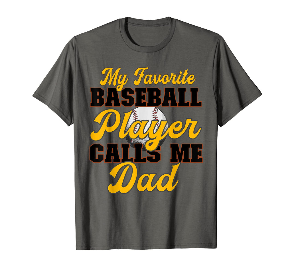 Mens Baseball Dad My Favorite Baseball T-Shirt - Unique Graphic for Adults - T-Shirt, Sweatshirt, Hoodie