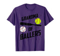 Grandma Ballers Funny Baseball Softball T-Shirt - Graphic Print for Adults - T-Shirt, Sweatshirt, Hoodie