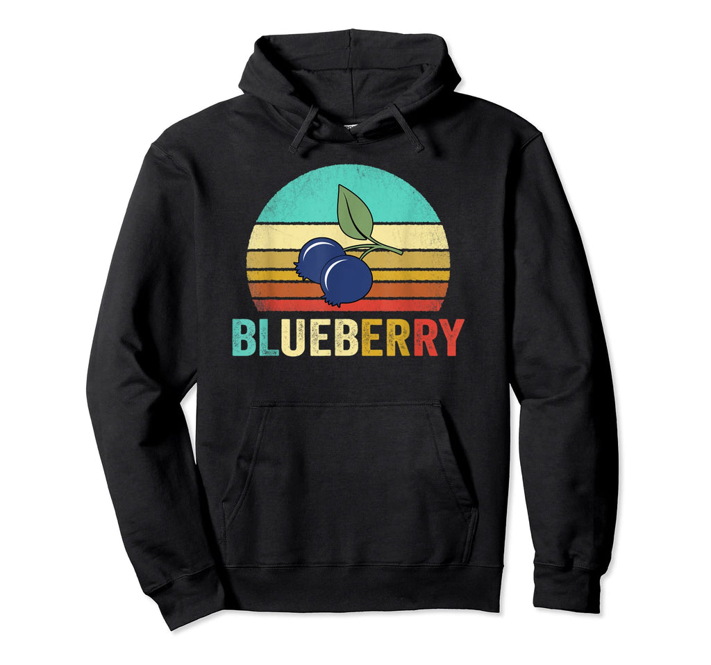 Blueberry Sunset Hoodie - Novelty Apparel for Adults - T-Shirt, Sweatshirt, Hoodie