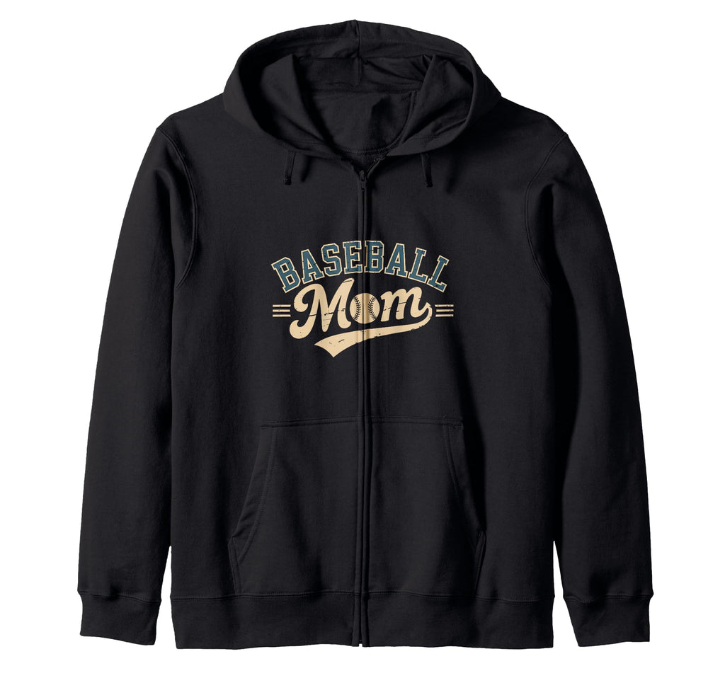 Funny Baseball Mom Mothers Day Sweatshirt - Novelty Apparel for Adults - T-Shirt, Sweatshirt, Hoodie
