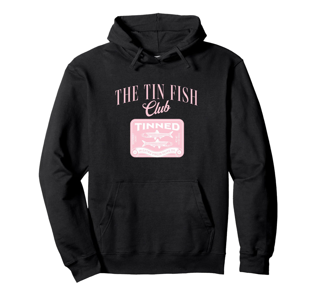 Tin Fish Club Tinned Fish Y2K Italian Hoodie - Casual Everyday Wear Unisex - T-Shirt, Sweatshirt, Hoodie