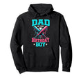 Dad Birthday Baseball Ice Cream Hoodie - Custom Art Print for Adults - T-Shirt, Sweatshirt, Hoodie