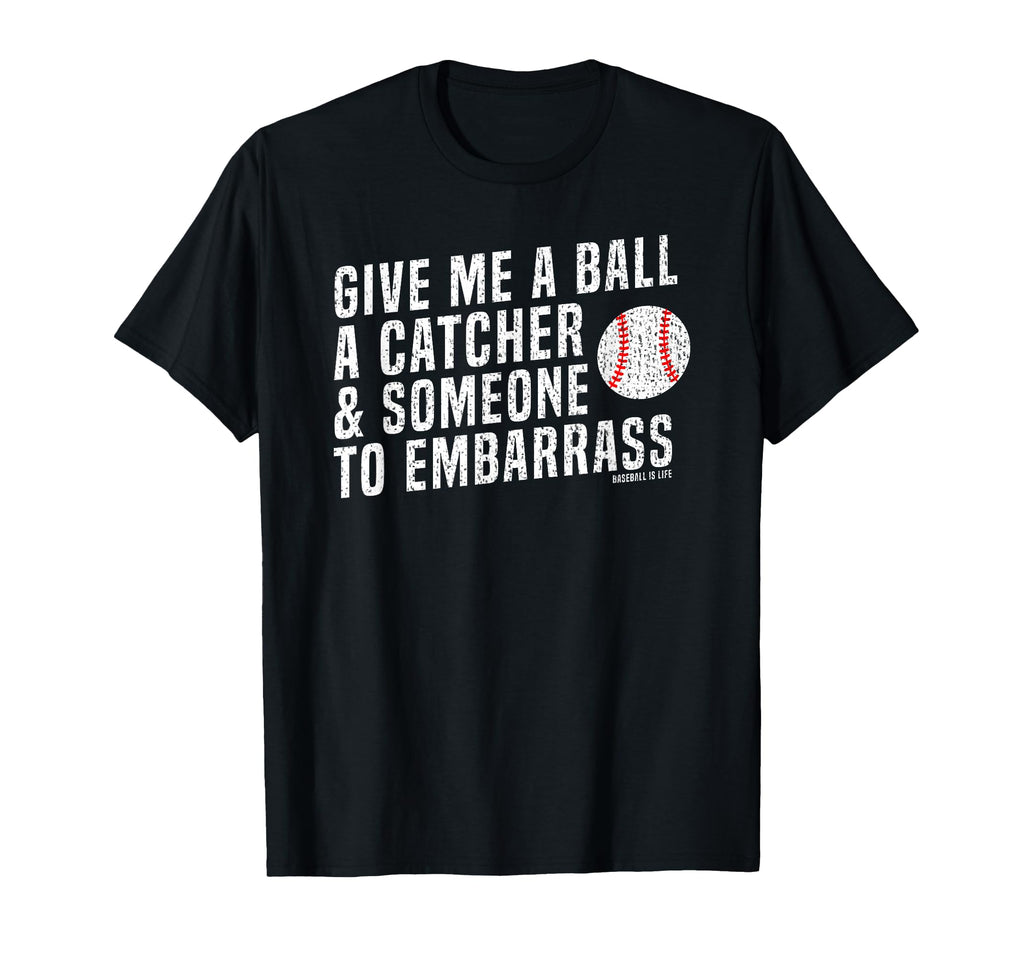 Funny Baseball Pitcher T-Shirt - Minimalist Print Men Women - T-Shirt, Sweatshirt, Hoodie
