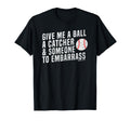 Funny Baseball Pitcher T-Shirt - Minimalist Print Men Women - T-Shirt, Sweatshirt, Hoodie