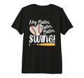Hey Funny Batter Swing Baseball Heart T-Shirt - Trendy Graphic for Adults - T-Shirt, Sweatshirt, Hoodie