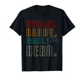 Husband Daddy Gamer Hero Video Game T-Shirt - Unique Graphic Men Women - T-Shirt, Sweatshirt, Hoodie