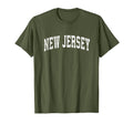 New Jersey Varsity Sports Text T-Shirt - Streetwear Style Unisex - T-Shirt, Sweatshirt, Hoodie