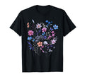 Flowers Wildflower Floral Gardening T-Shirt - Aesthetic Graphic Men Women - T-Shirt, Sweatshirt, Hoodie