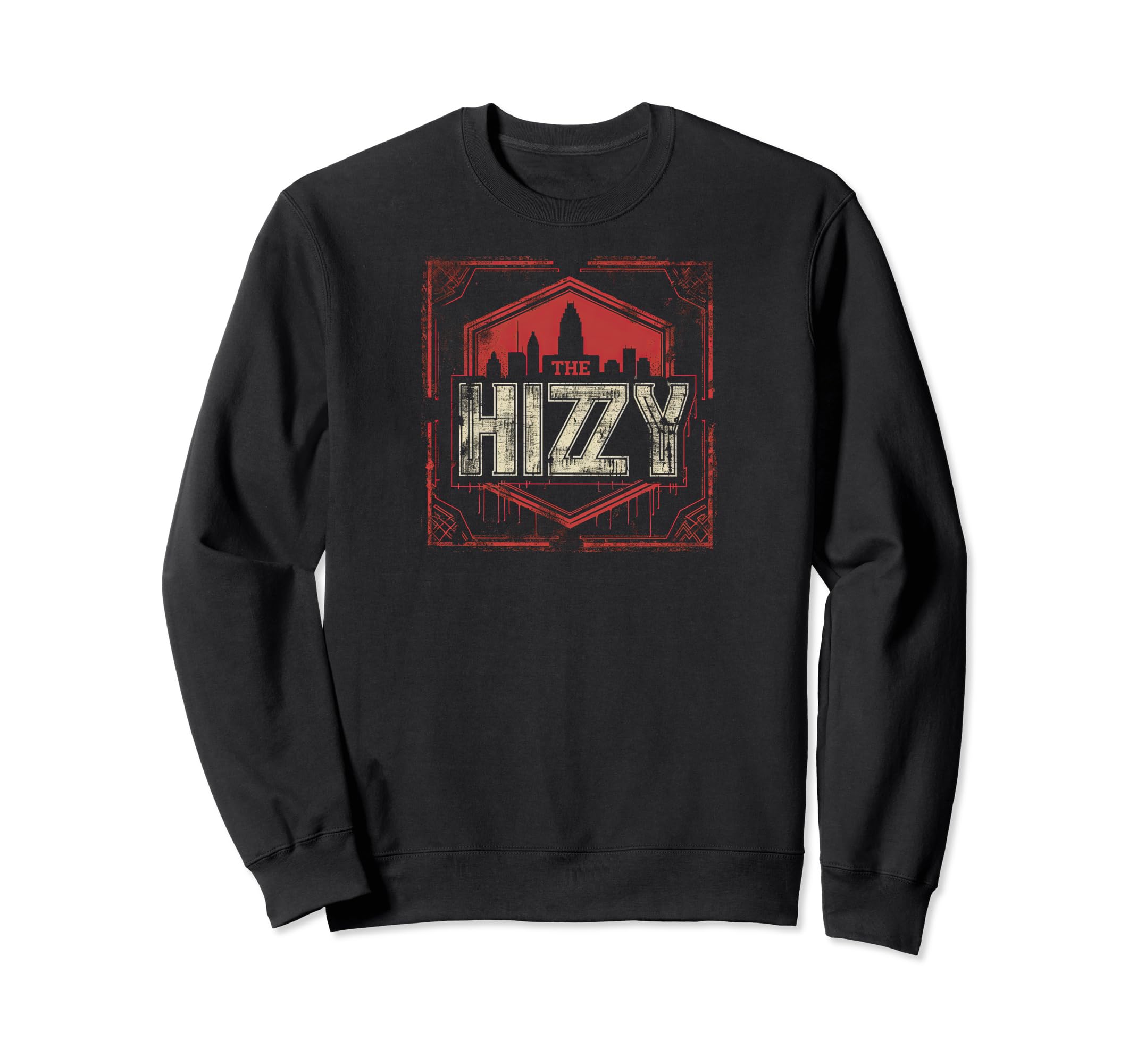Hizzy Grit 90S Grunge Urbandecay Mens Sweatshirt - Trendy Graphic Men Women - T-Shirt, Sweatshirt, Hoodie
