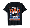 Proud Dad Baseball Player Number 99 Game T-Shirt - Unique Graphic Unisex - T-Shirt, Sweatshirt, Hoodie