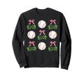 Coquette Baseball And Shamrock St Sweatshirt - Unique Graphic Unisex - T-Shirt, Sweatshirt, Hoodie