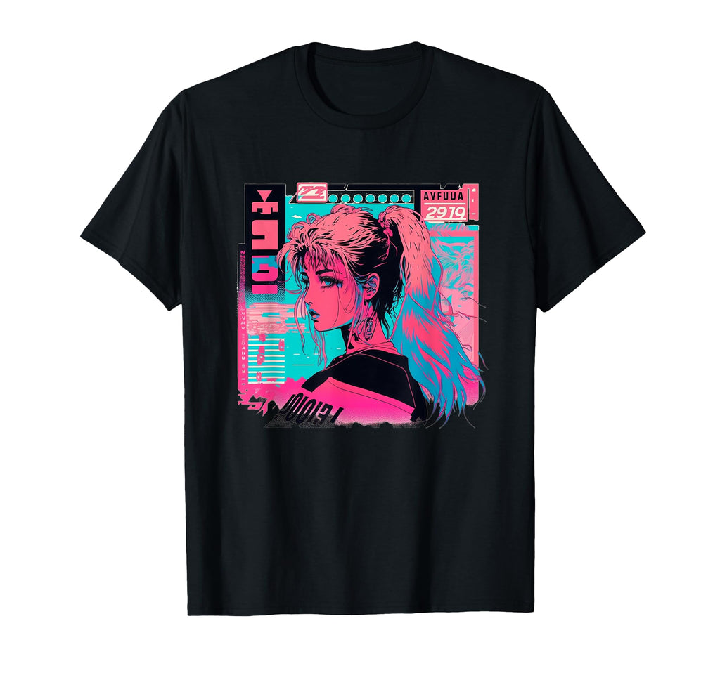 Vaporwave Aesthetic 90S Egirl Japanese Art T-Shirt - Trendy Graphic Unisex - T-Shirt, Sweatshirt, Hoodie