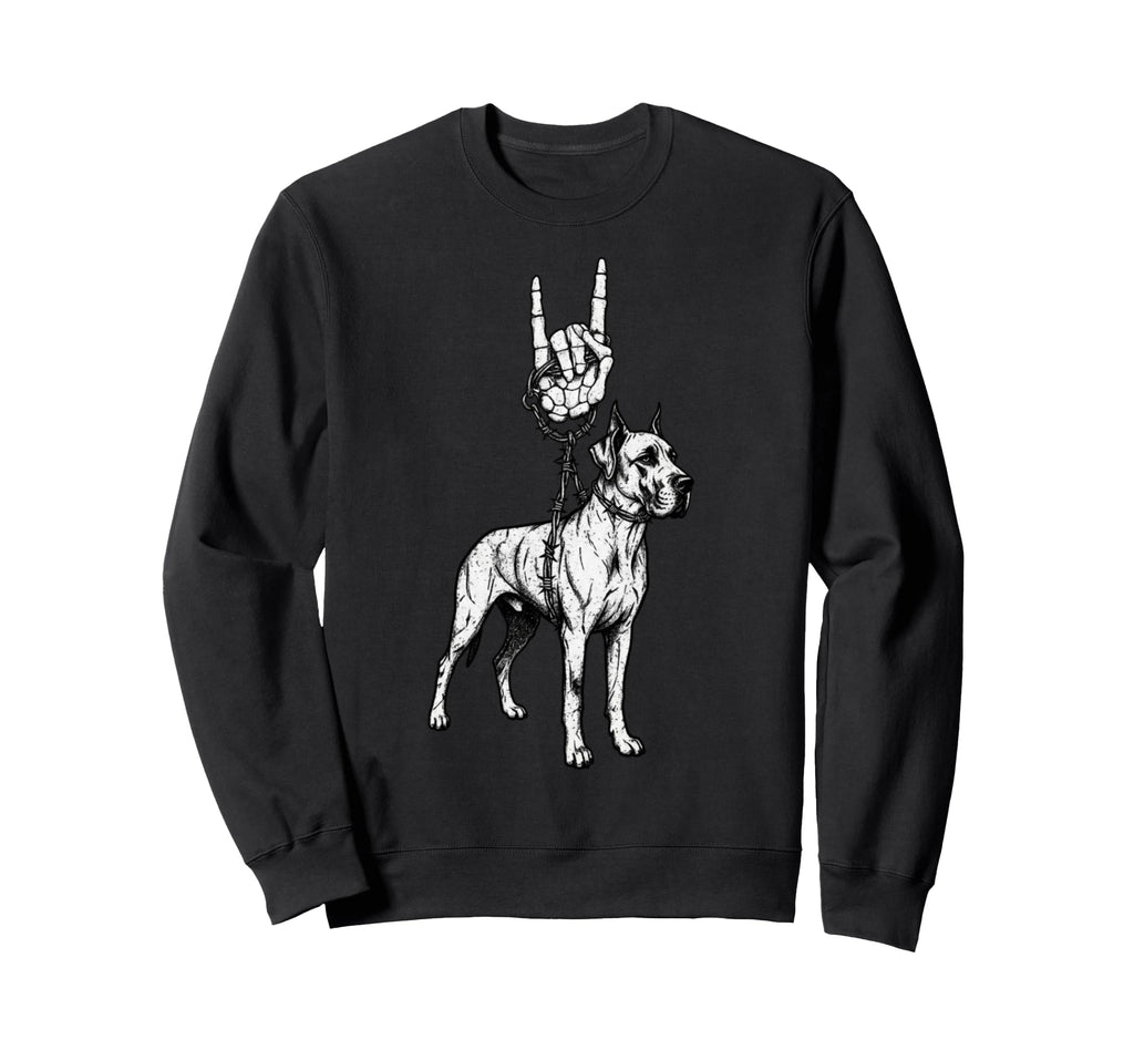 Great Dane Dog Breeder Alt Metal 90S Sweatshirt - Trendy Graphic Men Women - T-Shirt, Sweatshirt, Hoodie