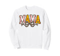 Leopard Baseball Softball Mama Bow Sweatshirt - Novelty Apparel Unisex - T-Shirt, Sweatshirt, Hoodie