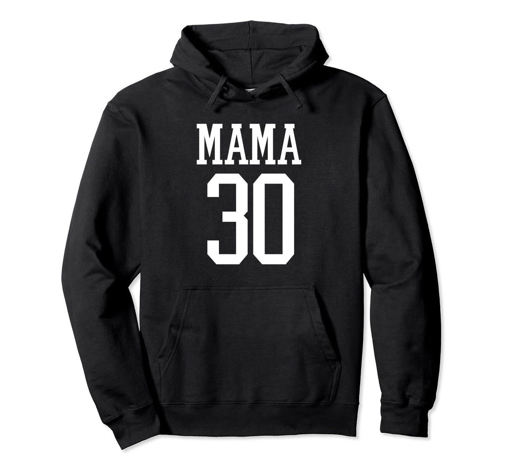 Number 30 Mama Biggest Fan Spirit Wear Hoodie - Unique Graphic Men Women - T-Shirt, Sweatshirt, Hoodie