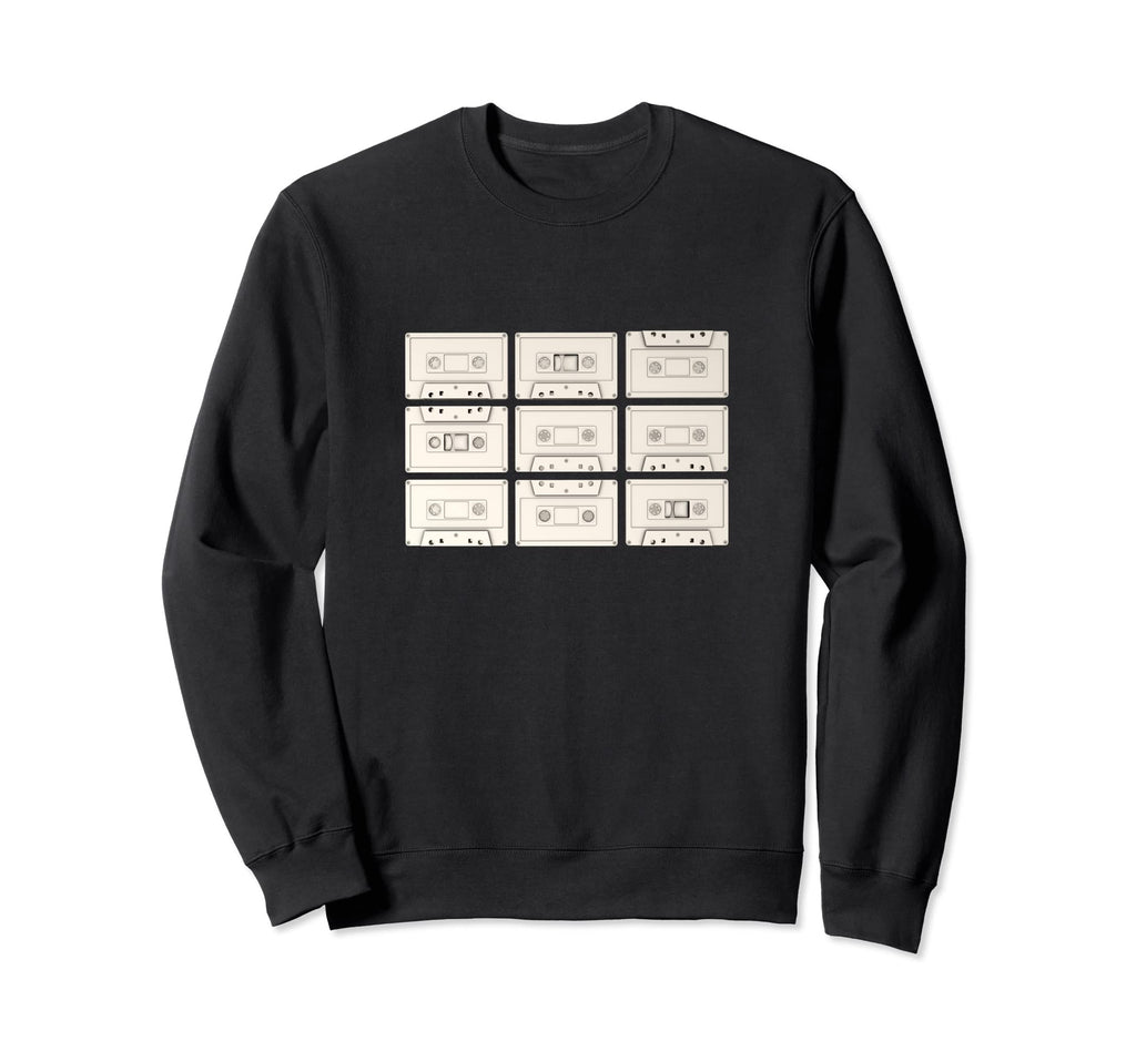 Cassette Tape 80S 90S Lovers Sweatshirt - Casual Everyday Wear Men Women - T-Shirt, Sweatshirt, Hoodie