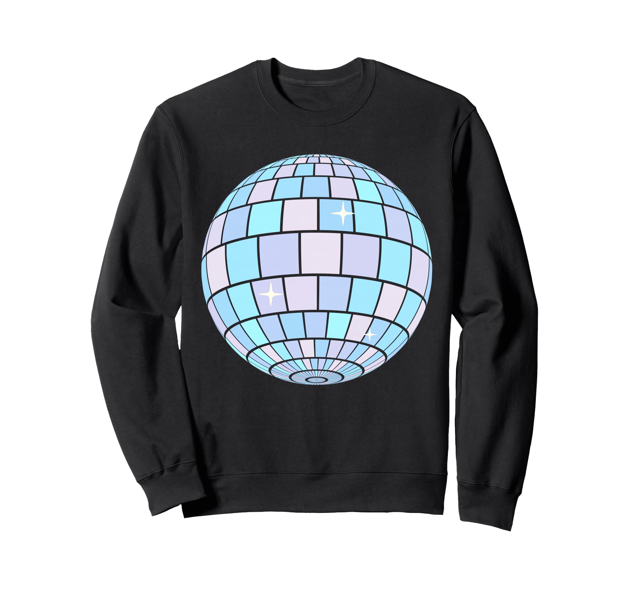 Danish Pastel Aesthetic Disco Ball Sweatshirt - Minimalist Print Unisex - T-Shirt, Sweatshirt, Hoodie