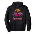 Vaporwave Aesthetic Mothman Hoodie - Casual Everyday Wear Unisex - T-Shirt, Sweatshirt, Hoodie