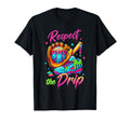 Respect Drip Ice Cream Drip T-Shirt - Trendy Graphic Men Women - T-Shirt, Sweatshirt, Hoodie