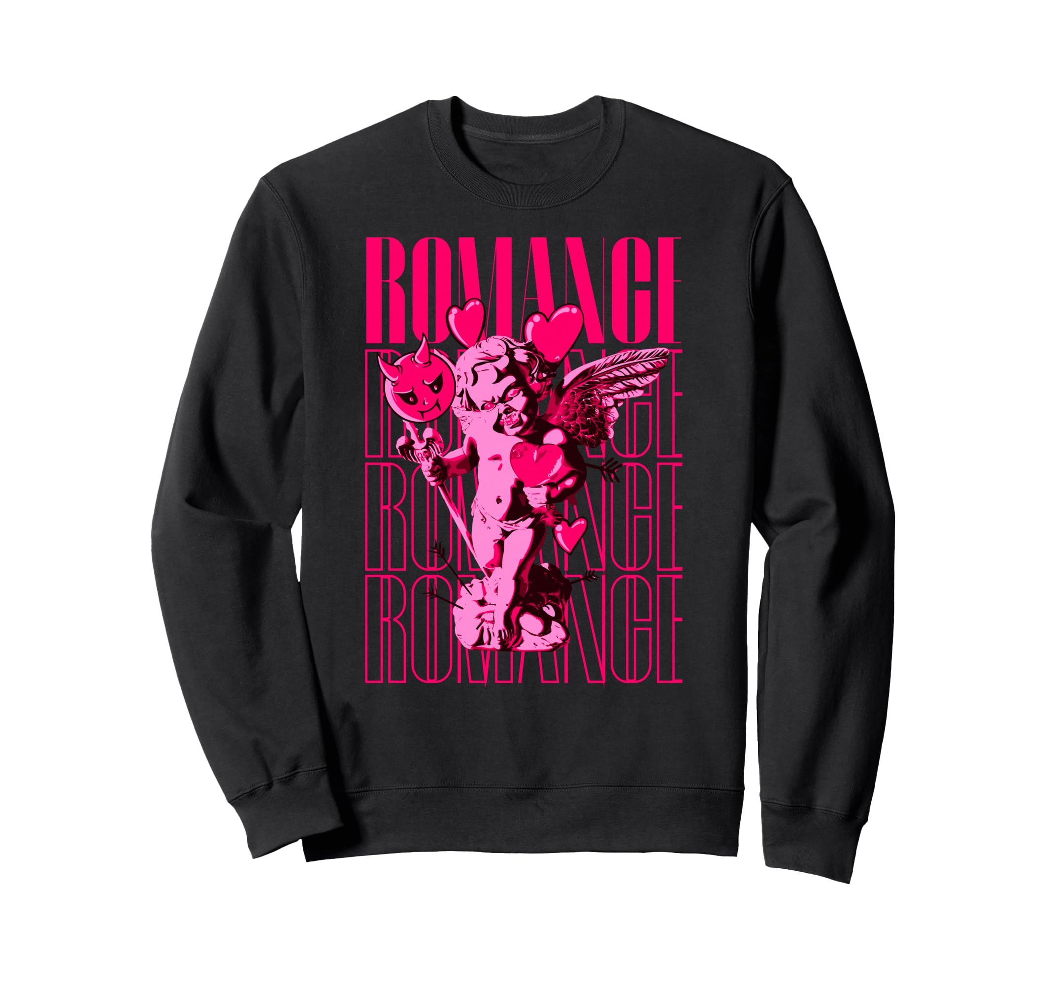 Y2K Romance Love Bold Urban Sweatshirt - Streetwear Style for Adults - T-Shirt, Sweatshirt, Hoodie