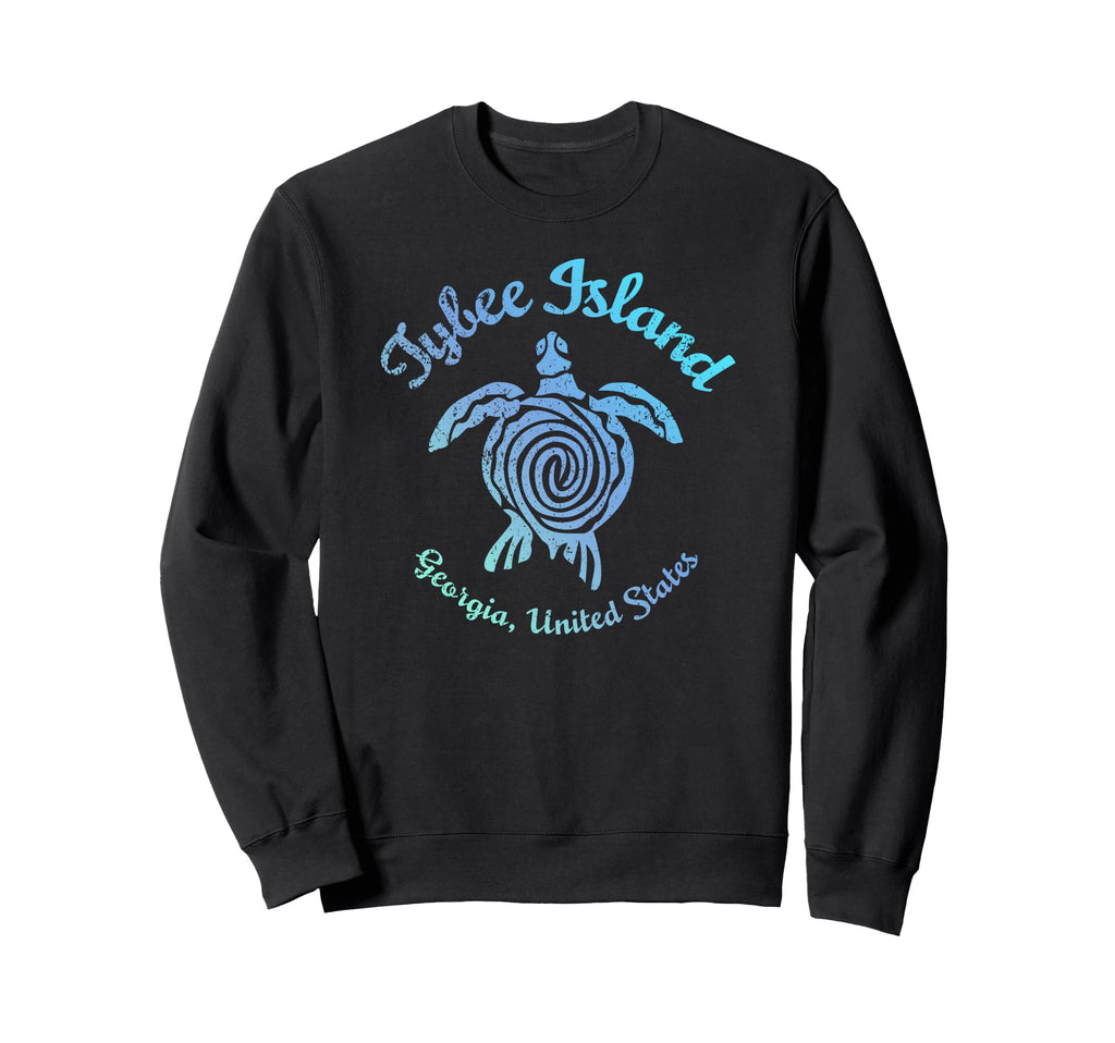 Tybee Island Georgia Distressed Sweatshirt - Graphic Print for Adults - T-Shirt, Sweatshirt, Hoodie