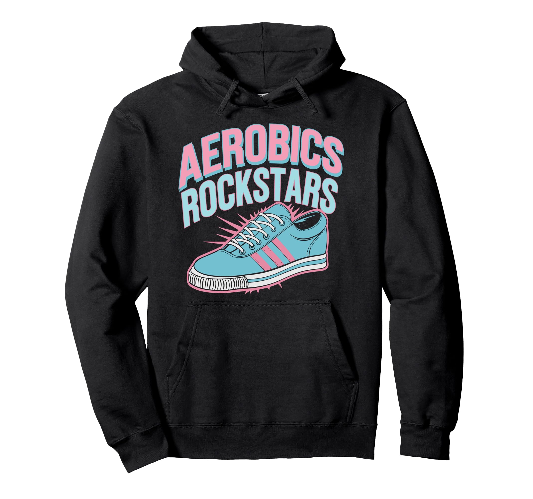 80S Fitness Enthusiast Workout And Neon Hoodie - Trendy Graphic Unisex - T-Shirt, Sweatshirt, Hoodie