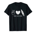 Peace Love Kayak Kayaking Gift And T-Shirt - Trendy Graphic Men Women - T-Shirt, Sweatshirt, Hoodie