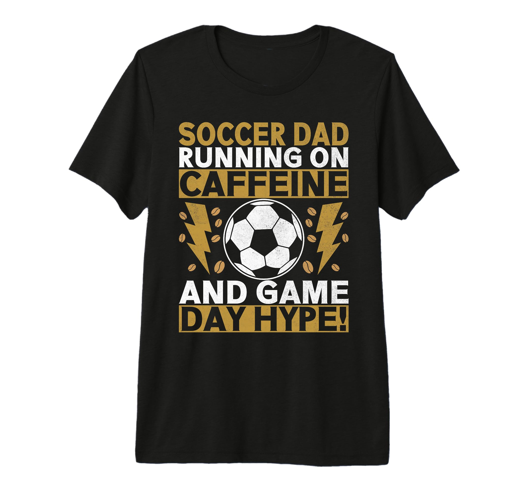 Running Caffeine And Game Day Hype T-Shirt - Aesthetic Graphic Unisex - T-Shirt, Sweatshirt, Hoodie