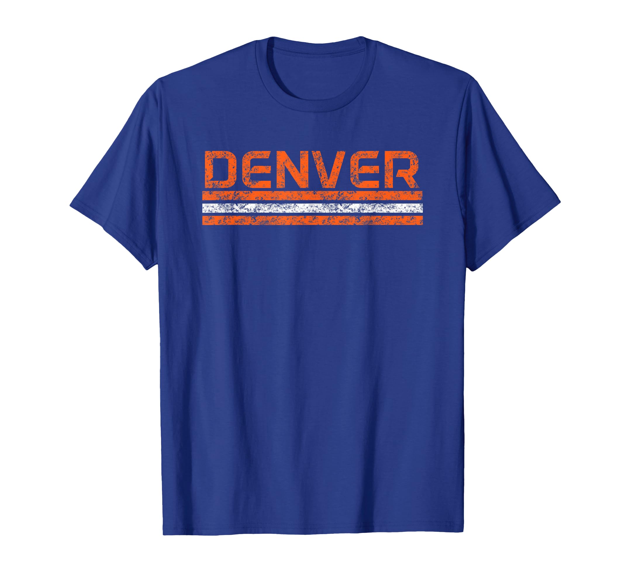 Denver Colorado Weathered Stripe T-Shirt - Aesthetic Graphic Unisex - T-Shirt, Sweatshirt, Hoodie