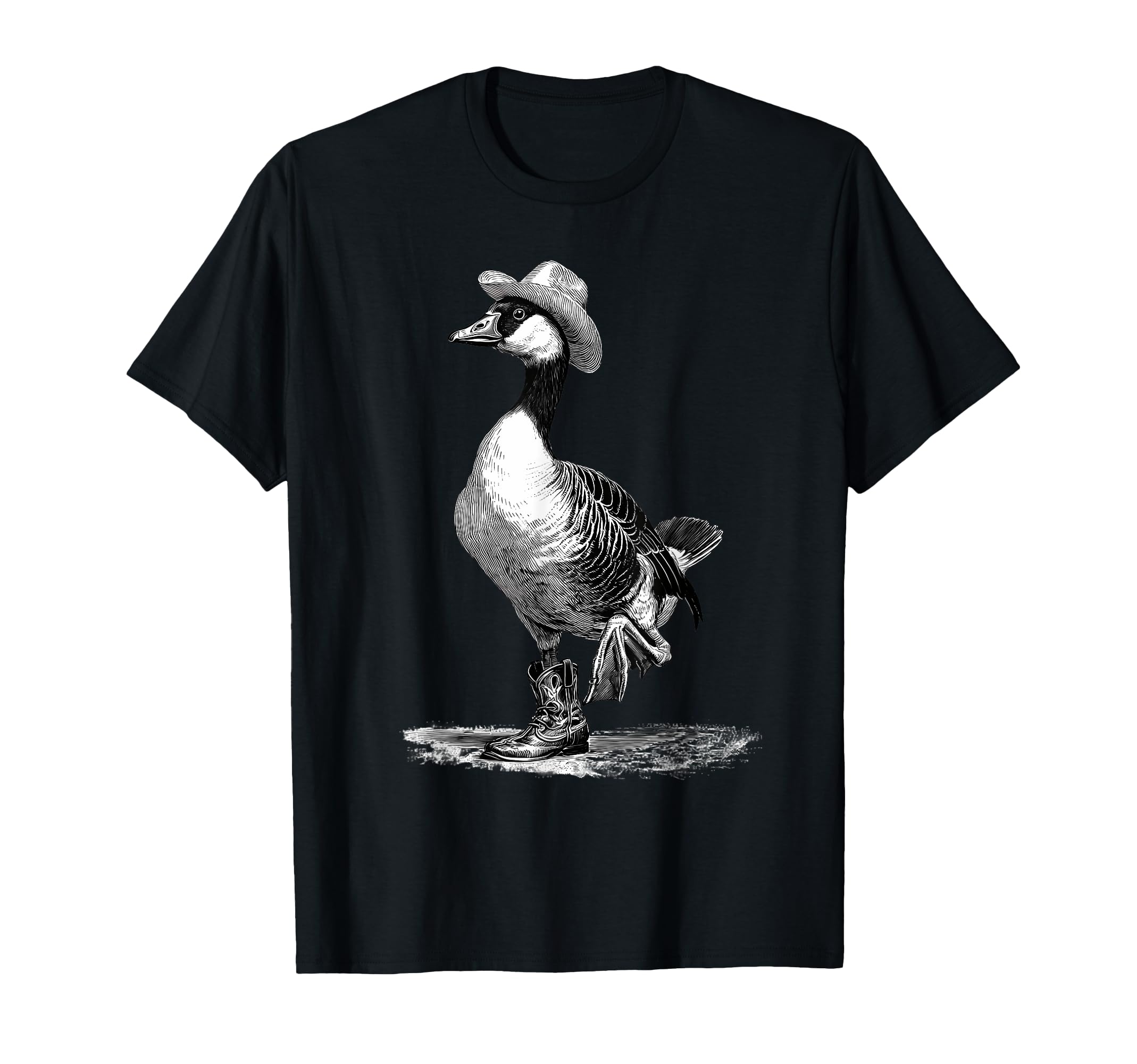 Country Cowboy Goose Rodeo Cowgirl T-Shirt - Novelty Apparel Men Women - T-Shirt, Sweatshirt, Hoodie
