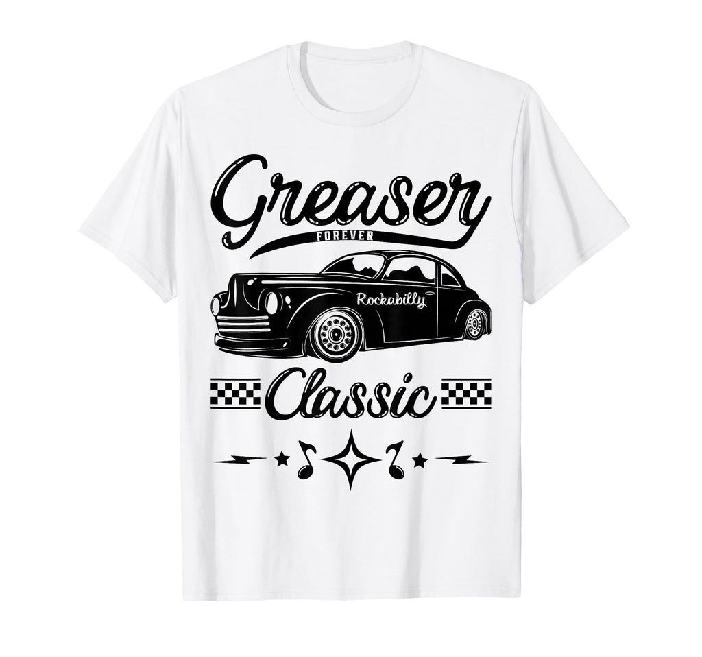 Greaser Forever 1950S Sock Hop 50S T-Shirt - Aesthetic Graphic Men Women - T-Shirt, Sweatshirt, Hoodie