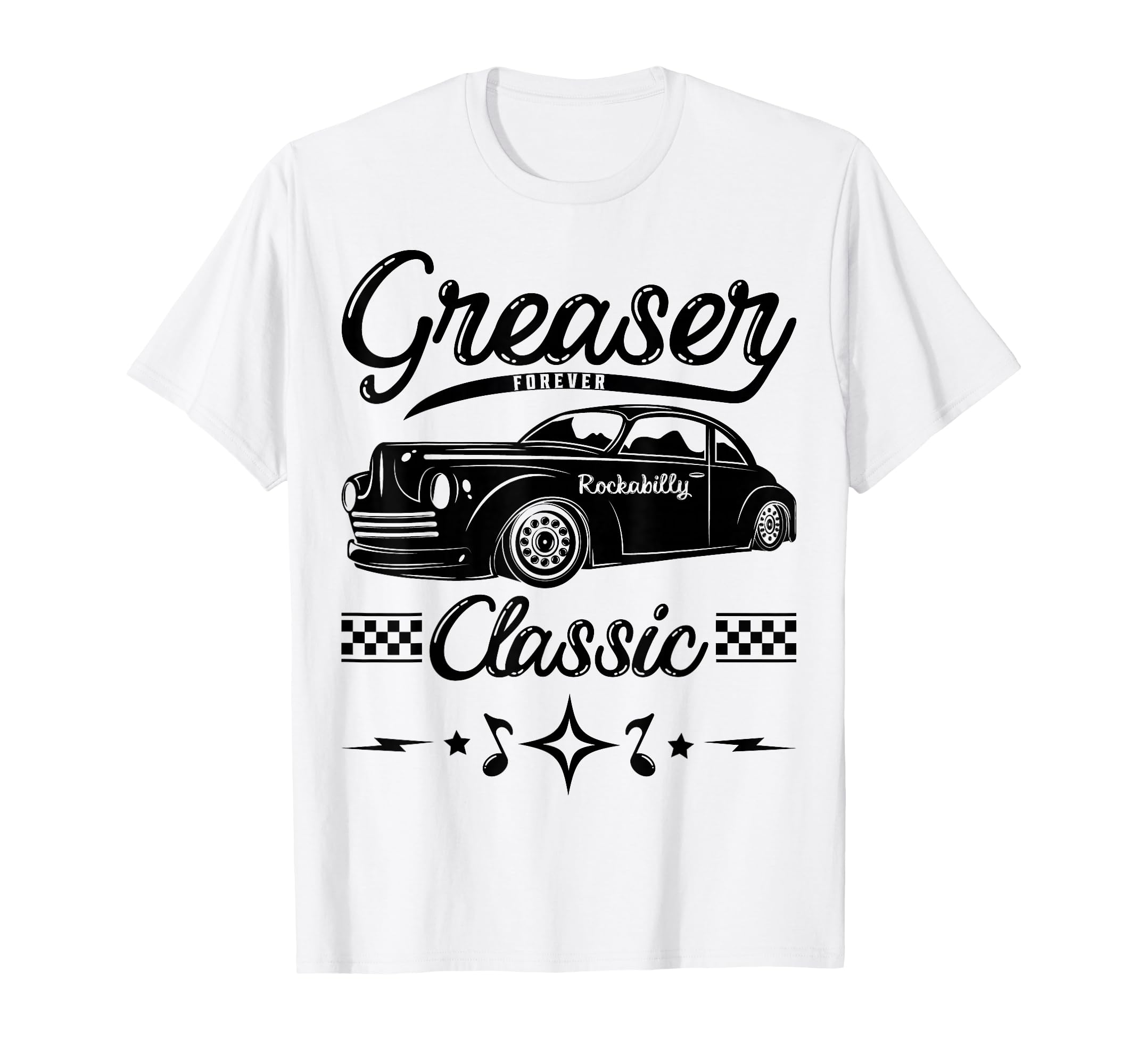 Greaser Forever 1950S Sock Hop 50S T-Shirt - Aesthetic Graphic Men Women - T-Shirt, Sweatshirt, Hoodie