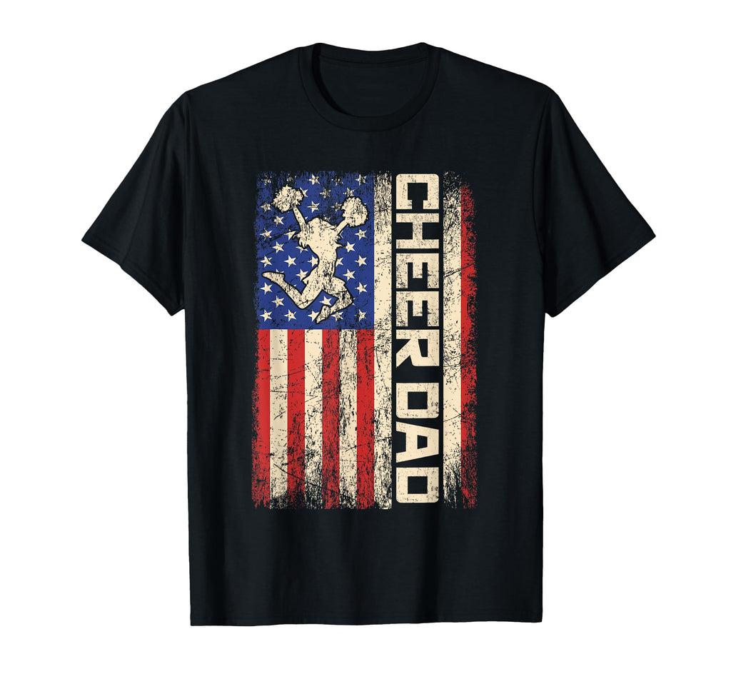 Cheerleader Dad Funny Cheer Dad T-Shirt - Fun Novelty Design Men Women - T-Shirt, Sweatshirt, Hoodie