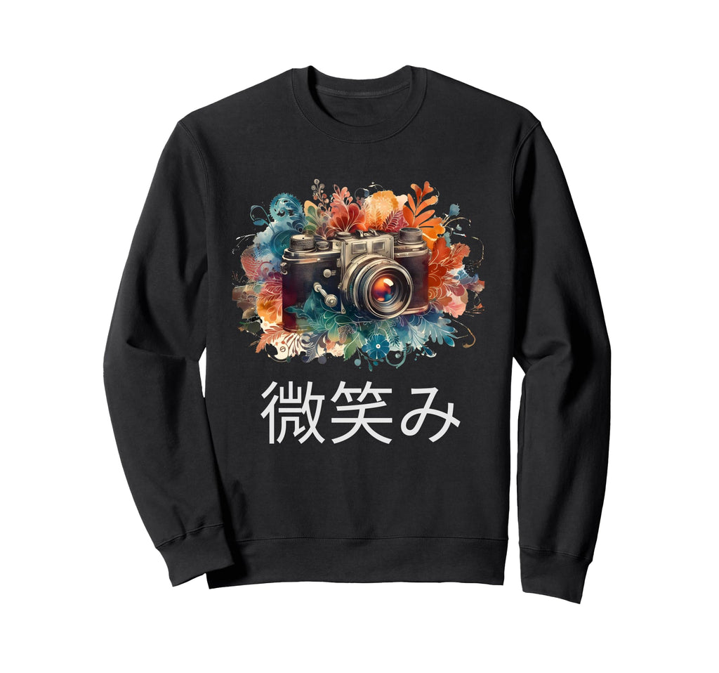 Japanese Camera Sweatshirt - Novelty Apparel Unisex - T-Shirt, Sweatshirt, Hoodie