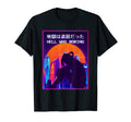 Sad Goth Anime Hell Was Boring T-Shirt - Minimalist Print for Adults - T-Shirt, Sweatshirt, Hoodie