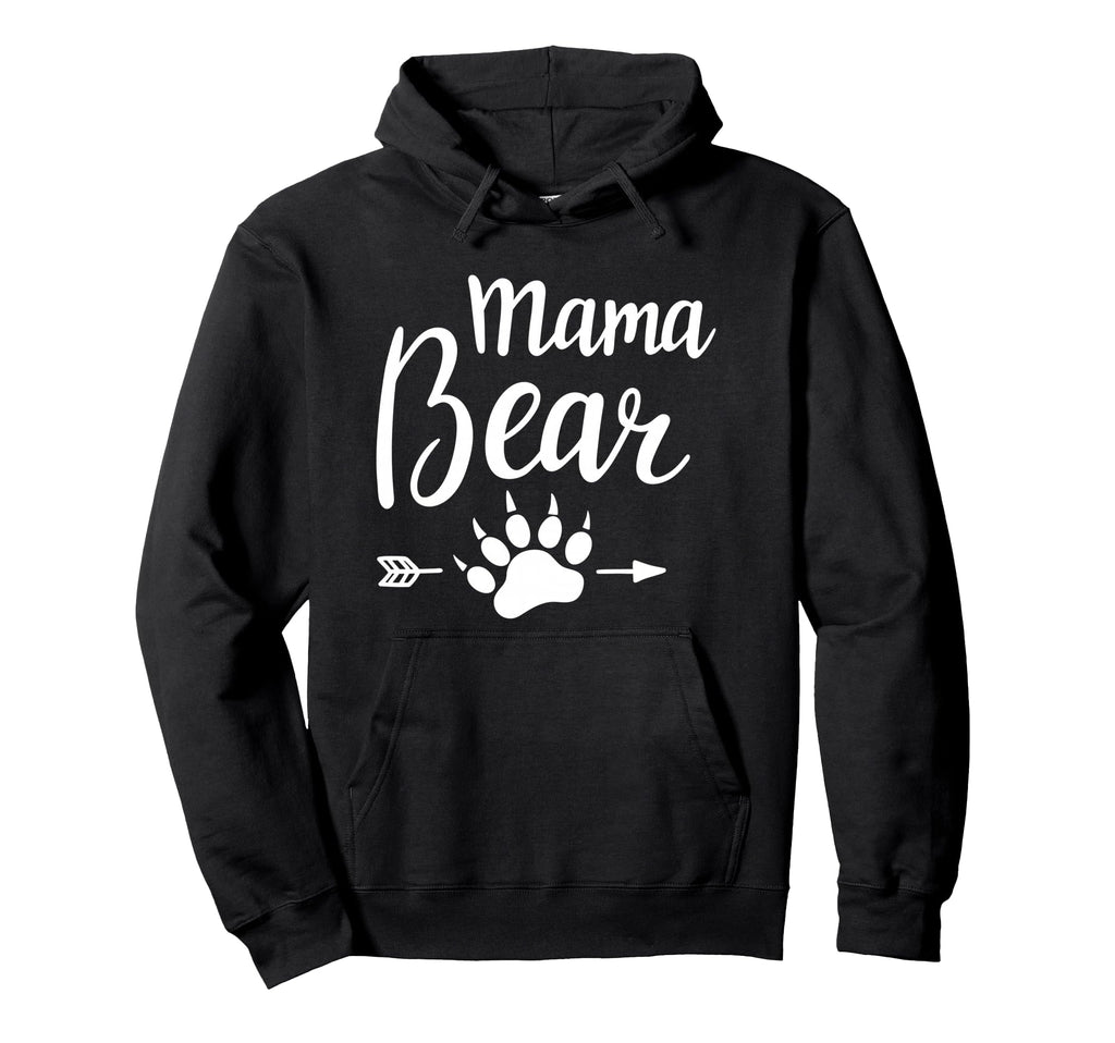 Funny Mama Bear Family Matching Hoodie - Fun Novelty Design for Adults - T-Shirt, Sweatshirt, Hoodie