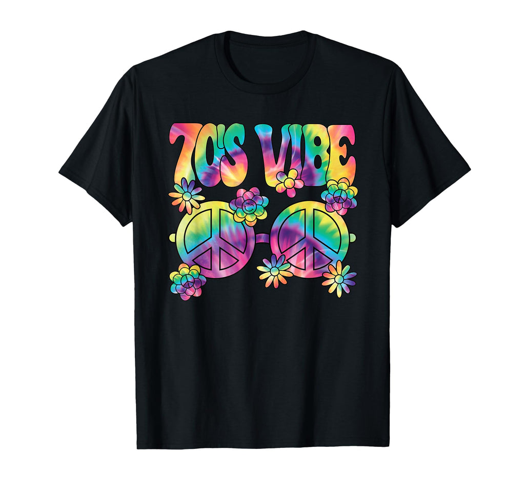 70S Vibe 1970S Peace Hippie 70S T-Shirt - Minimalist Print for Adults - T-Shirt, Sweatshirt, Hoodie