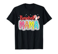Baseball Mama Dalmatian Dots Sport Mom T-Shirt - Graphic Print for Adults - T-Shirt, Sweatshirt, Hoodie