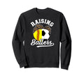 Raising Ballers Soccer Softball Sweatshirt - Novelty Apparel for Adults - T-Shirt, Sweatshirt, Hoodie