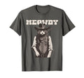 Meowdy Outlaw Funny Country Music T-Shirt - Casual Everyday Wear Unisex - T-Shirt, Sweatshirt, Hoodie