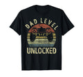 Dad Level Unlocked Gaming Dad Video T-Shirt - Trendy Graphic for Adults - T-Shirt, Sweatshirt, Hoodie