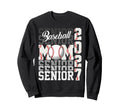 Senior 2027 Baseball Mom Proud Sweatshirt - Casual Everyday Wear Unisex - T-Shirt, Sweatshirt, Hoodie