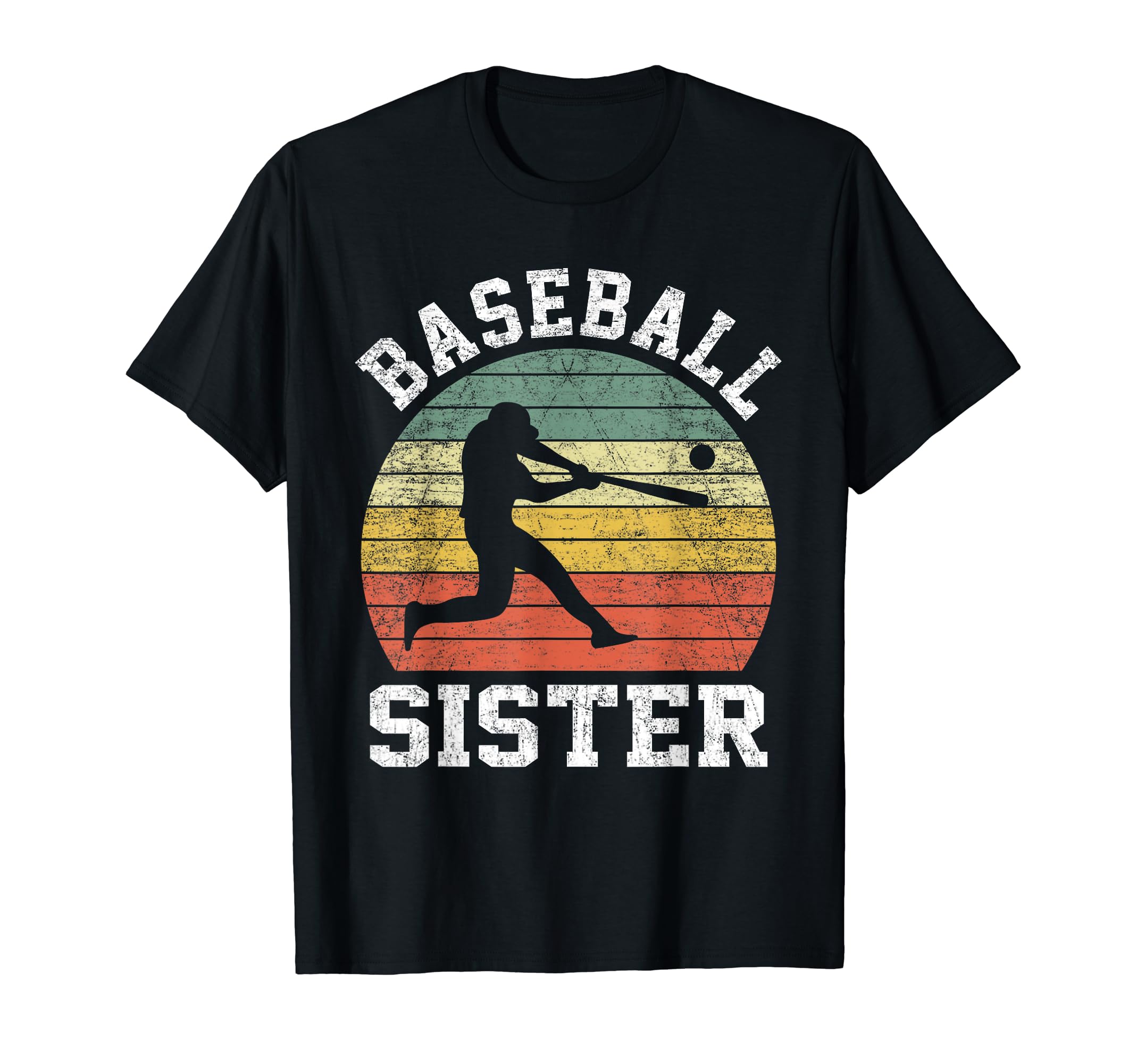 Baseball Sister Baseball Lover T-Shirt - Custom Art Print Men Women - T-Shirt, Sweatshirt, Hoodie