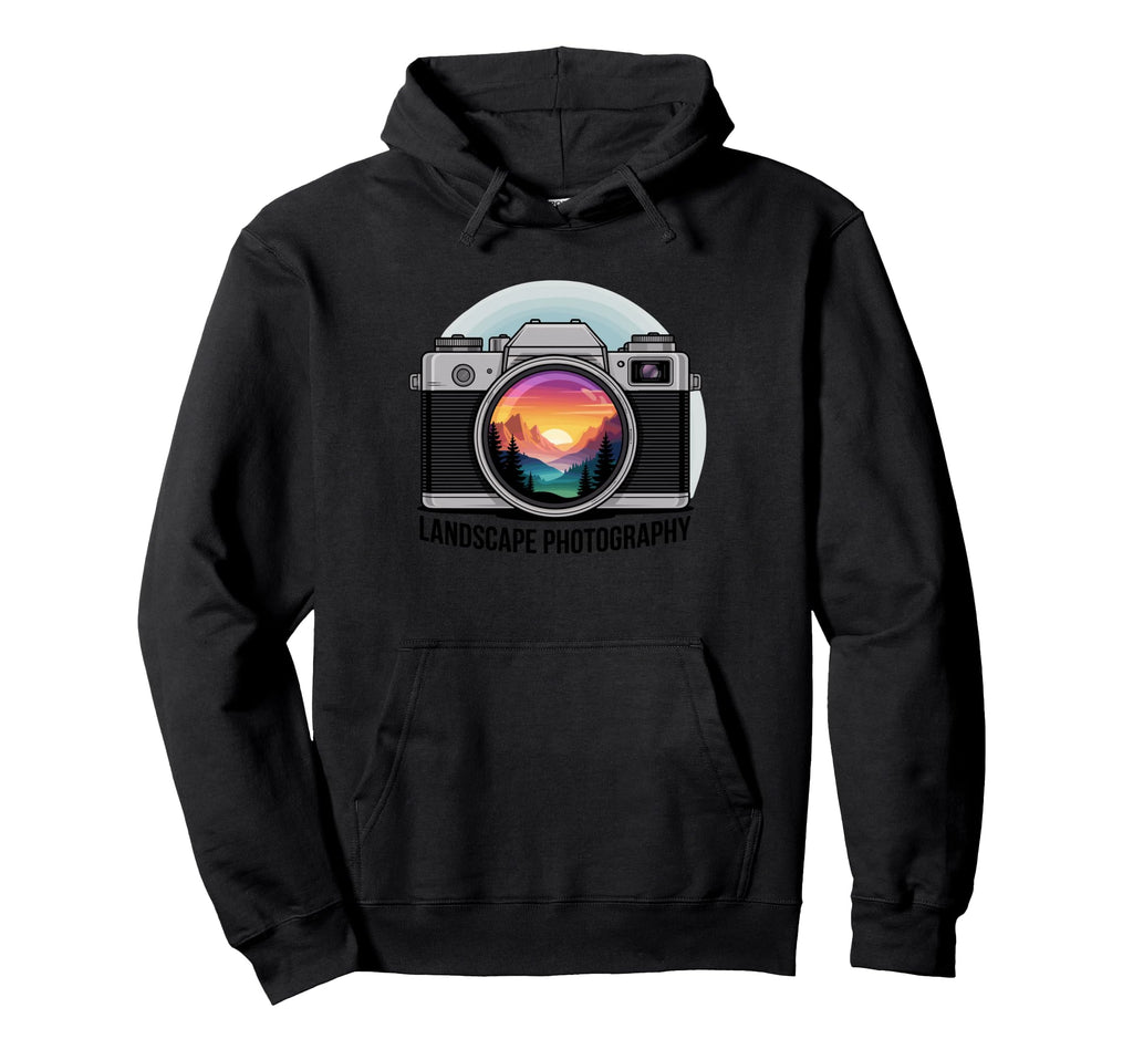 Capture Sunset Mountain Scene Hoodie - Graphic Print Men Women - T-Shirt, Sweatshirt, Hoodie