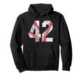 Baseball Mom 42 Jersey Baseball Hoodie - Minimalist Print Men Women - T-Shirt, Sweatshirt, Hoodie