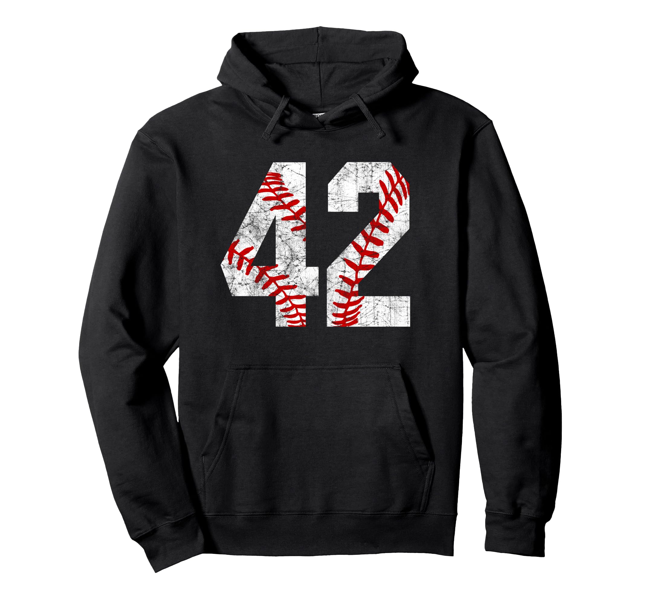 Baseball Mom 42 Jersey Baseball Hoodie - Minimalist Print Men Women - T-Shirt, Sweatshirt, Hoodie