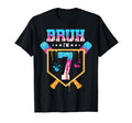 Baseball 7 Year Old Ice Cream Drip 7Th T-Shirt - Minimalist Print Unisex - T-Shirt, Sweatshirt, Hoodie