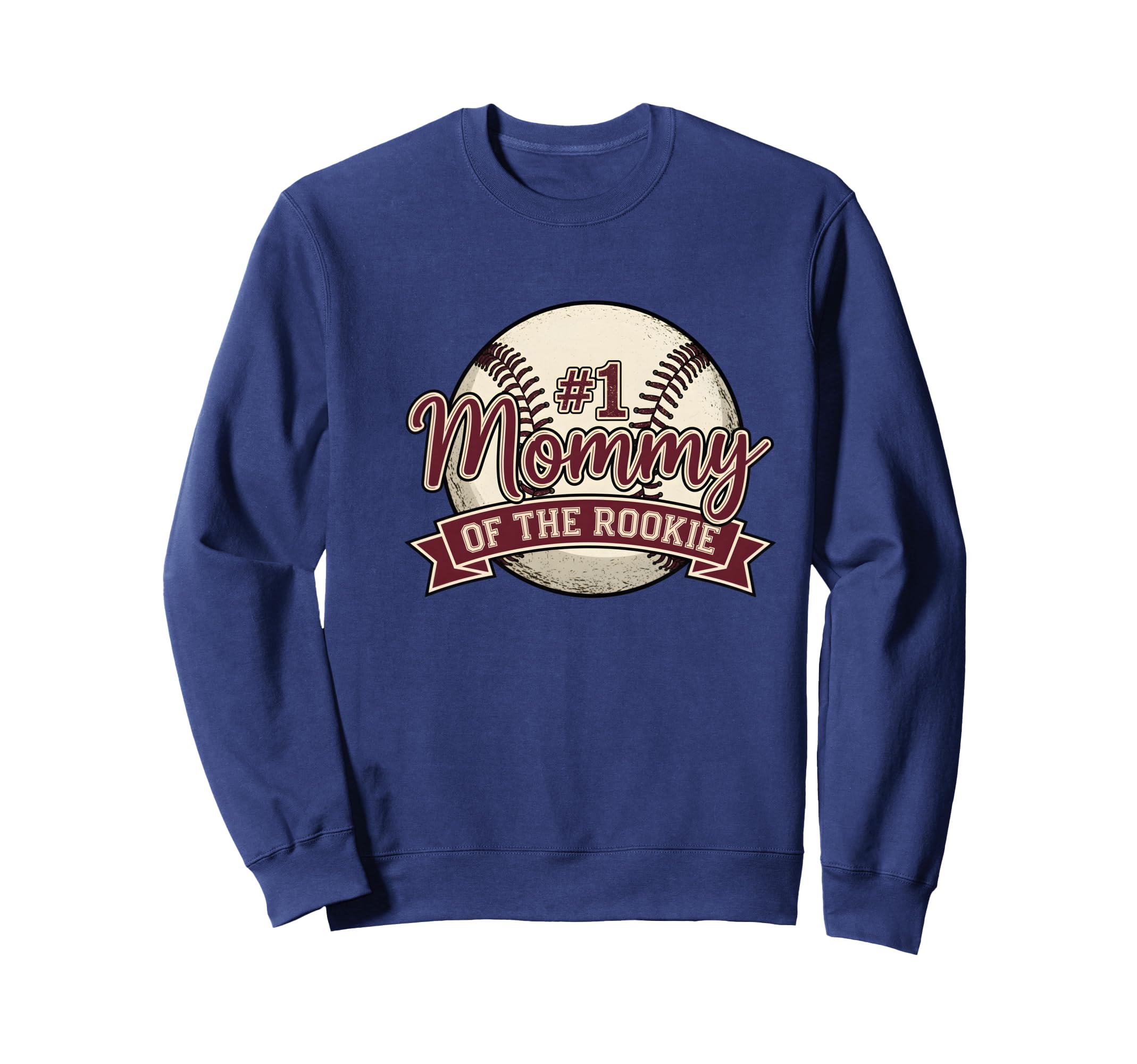Mama Rookie 1St Baseball Birthday Sweatshirt - Trendy Graphic Men Women - T-Shirt, Sweatshirt, Hoodie